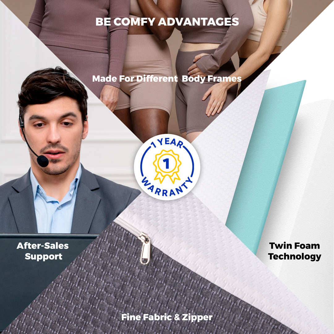 ComfyWedge Large Pillow