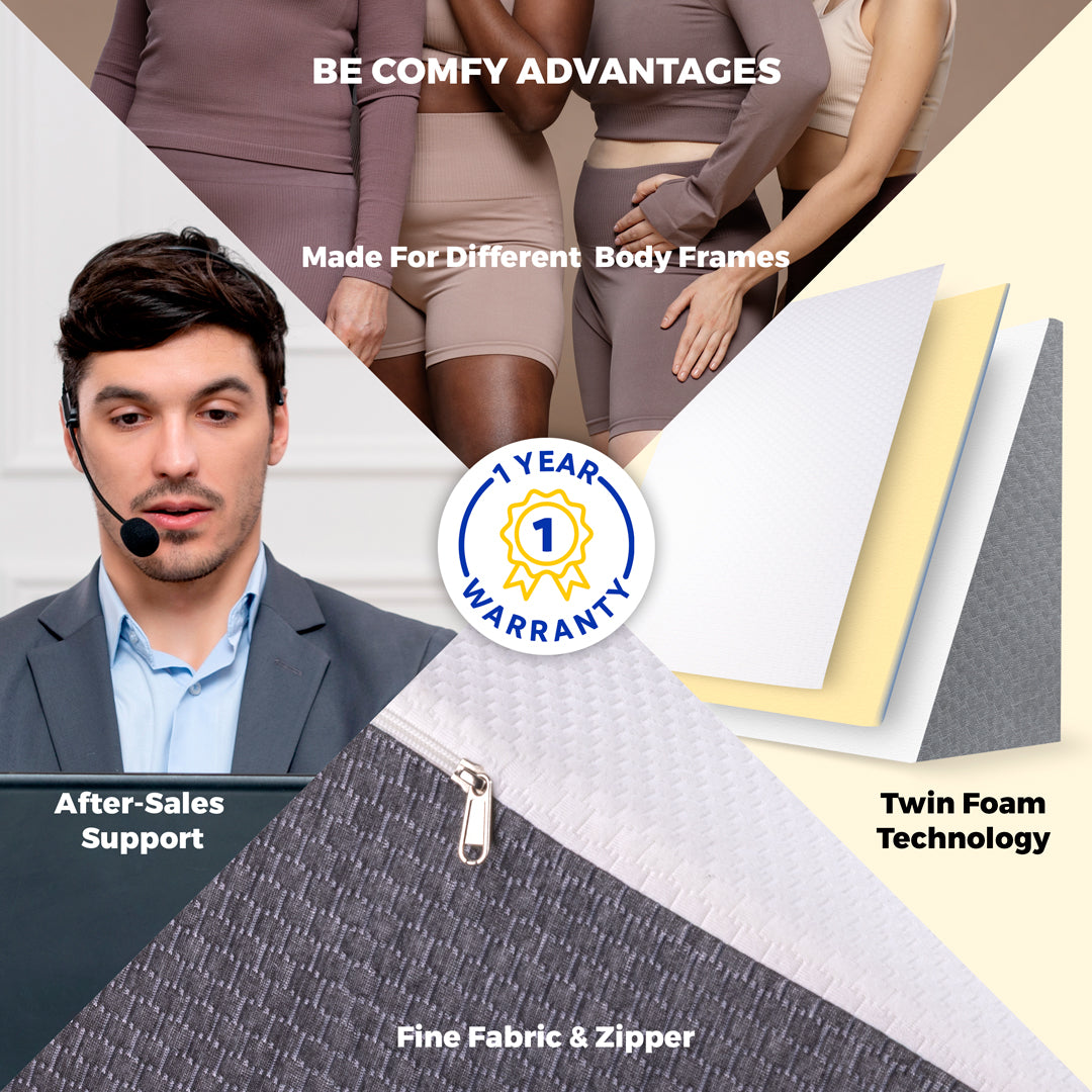 ComfyWedge Large Pillow